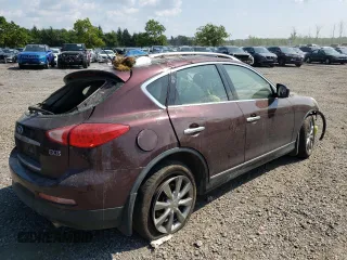 2011 Infiniti EX Journey with VIN JN1AJ0HR4BM853102, listed as a Copart auction lot 68977474 with Not Provided miles and Salvage Title. Bid and sale history available at carsss.com. Image 3.