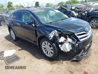 2013 Toyota Venza LE with VIN 4T3BA3BB0DU046855, listed as a IAAI auction lot 42159638 with 120,665 mi miles and . Bid and sale history available at carsss.com. Image 1.