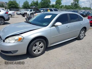 2011 Chevrolet Impala LT Fleet with VIN 2G1WG5EKXB1140232, listed as a IAAI auction lot 42480619 with 105,669 mi miles and . Bid and sale history available at DreamBid. Image 2.