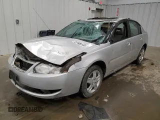 2007 Saturn ION with VIN 1G8AJ55F97Z134565, listed as a Copart auction lot 51500145 with 0 mi miles and Salvage Title. Bid and sale history available at carsss.com. Image 1.