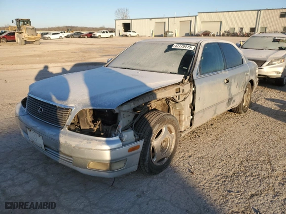 1998 Lexus LS 400 Luxury Sdn with VIN JT8BH28F7W0101596, listed as a Copart auction lot 42779415 with NaN miles and Salvage Title. Bid and sale history available at carsss.com. Image 1.