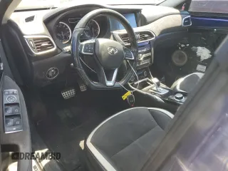 2017 Infiniti QX30 Sport with VIN SJKCH5CP0HA029397, listed as a Copart auction lot 62489194 with 72,686 mi miles and Salvage Title. Bid and sale history available at carsss.com. Image 8.
