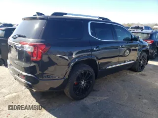 2020 GMC Acadia Denali with VIN 1GKKNPLS6LZ216097, listed as a Copart auction lot 46839645 with 44,755 mi miles and Salvage title. Bid and sale history available at DreamBid. Image 3.