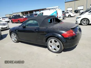 2001 Audi TT with VIN TRUUT28N611007055, listed as a Copart auction lot 49467645 with 56,689 mi miles and Non Repairable. Bid and sale history available at carsss.com. Image 2.