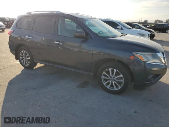 2014 Nissan Pathfinder SL with VIN 5N1AR2MN9EC721026, listed as a Copart auction lot 55617615 with 205,895 mi miles and Clean Title. Bid and sale history available at DreamBid. Image 4.