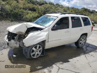 1999 Jeep Grand Cherokee Limited with VIN 1J4GW68N5XC658271, listed as a Copart auction lot 56423695 with Not provided miles and Salvage title. Bid and sale history available at DreamBid. Image 1.