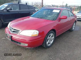2002 Acura CL Type S with VIN 19UYA426X2A003995, listed as a IAAI auction lot 41794350 with 153,955 mi miles. Bid and sale history available at carsss.com. Image 2.