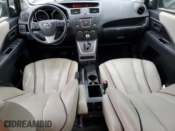 2014 Mazda 5 Grand Touring with VIN JM1CW2DL9E0176340, listed as a Copart auction lot 80590684 with 173,013 mi miles and Salvage title. Bid and sale history available at DreamBid. Image 8.