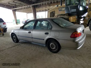 2000 Honda Civic LX with VIN 1HGEJ6671YL054252, listed as a Copart auction lot 53310845 with 215,222 mi miles and Clean Title. Bid and sale history available at carsss.com. Image 2.