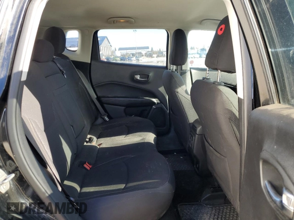 2020 Jeep Compass Sport with VIN 3C4NJDABXLT101046, listed as a Copart auction lot 46735745 with 109,059 mi miles and Salvage Title. Bid and sale history available at carsss.com. Image 10.