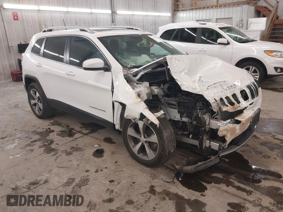 2021 Jeep Cherokee Limited z VIN 1C4PJMDX0MD194876, wystawiony jako IAAI lot #41090455 z przebiegiem 76 121 mil mil oraz . Historia ofert i sprzedaży dostępna na DreamBid. Obrazek 1.