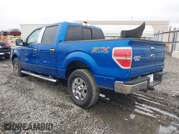 2011 Ford F-150 XL with VIN 1FTFW1EF0BFA37402, listed as a IAAI auction lot 41622872 with 212,279 mi miles. Bid and sale history available at carsss.com. Image 3.