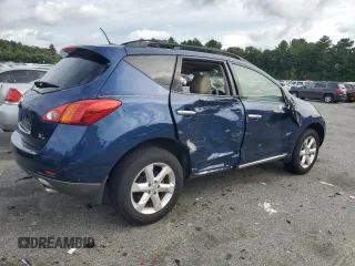 2010 Nissan Murano S with VIN JN8AZ1MU1AW000217, listed as a Copart auction lot 73168594 with 156,643 mi miles and Salvage Title. Bid and sale history available at carsss.com. Image 3.