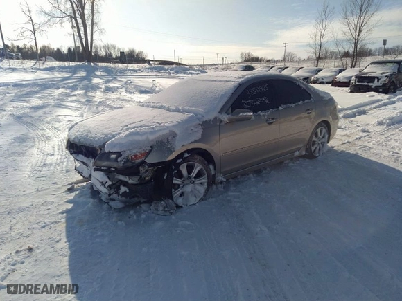 2009 Acura RL Tech Pkg with VIN JH4KB26619C002487, listed as a IAAI auction lot 38512985 with 1 miles. Bid and sale history available at carsss.com. Image 2.