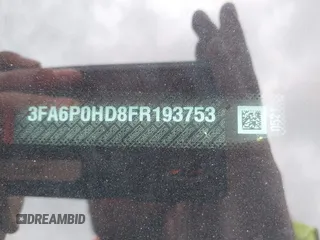2015 Ford Fusion SE с VIN 3FA6P0HD8FR193753, выставлен на аукционе IAAI как лот 42388965 с пробегом 62 673 миль миль и . История ставок и продаж доступна на DreamBid. Изображение 9.