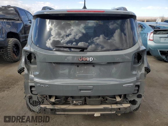 2021 Jeep Renegade 80th Anniversary with VIN ZACNJDBB4MPN24578, listed as a Copart auction lot 45059845 with 16,498 mi miles and Salvage title. Bid and sale history available at DreamBid. Image 6.