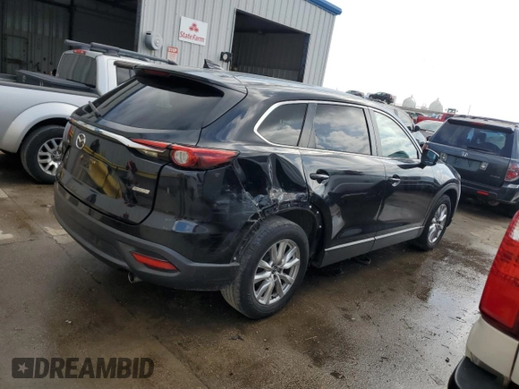 2016 Mazda CX-9 Sport with VIN JM3TCABY5G0114607, listed as a Copart auction lot 44568595 with 46,592 mi miles and Salvage Title. Bid and sale history available at carsss.com. Image 3.