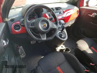2015 FIAT 500 Abarth with VIN 3C3CFFFH6FT590412, listed as a Copart auction lot 62235855 with 67,892 mi miles and Clean title. Bid and sale history available at DreamBid. Image 8.