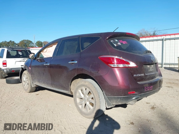 2014 Nissan Murano SV with VIN JN8AZ1MU6EW408380, listed as a IAAI auction lot 41139871 with 254,159 mi miles and . Bid and sale history available at DreamBid. Image 3.