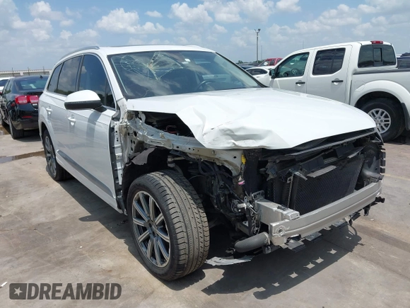2017 Audi Q7 Premium Plus with VIN WA1LHAF79HD037532, listed as a IAAI auction lot 42549373 with 50,076 mi miles and . Bid and sale history available at DreamBid. Image 1.
