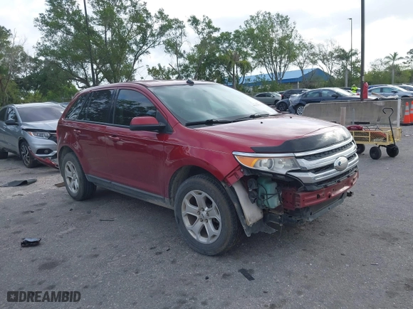 2014 Ford Edge SEL with VIN 2FMDK3JC2EBB35620, listed as a IAAI auction lot 41916822 with 68,824 mi miles. Bid and sale history available at carsss.com. Image 1.