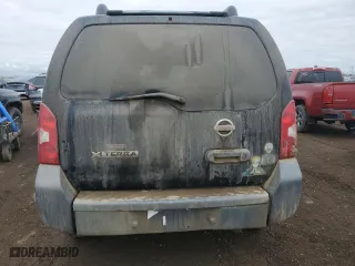 2006 Nissan Xterra X with VIN 5N1AN08W46C541960, listed as a Copart auction lot 52598015 with 215,534 mi miles and Clean Title. Bid and sale history available at carsss.com. Image 6.