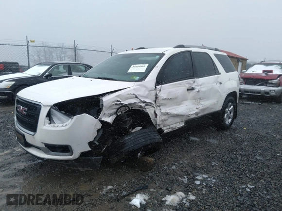 2014 GMC Acadia SLE with VIN 1GKKRPKD5EJ274145, listed as a IAAI auction lot 36094865 with 174,393 mi miles. Bid and sale history available at carsss.com. Image 2.