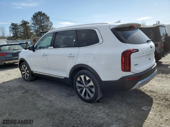 2021 Kia Telluride EX with VIN 5XYP3DHC8MG118700, listed as a Copart auction lot 49414095 with 43,932 mi miles and Salvage Title. Bid and sale history available at carsss.com. Image 2.