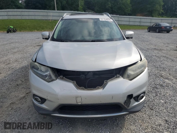 2015 Nissan Rogue SL z VIN 5N1AT2MV1FC755240, wystawiony jako Copart lot #57154935 z przebiegiem 139 975 mil mil oraz Szkoda całkowita • Salvage title. Historia ofert i sprzedaży dostępna na DreamBid. Obrazek 5.