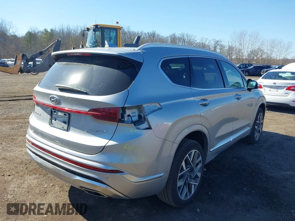 2023 Hyundai Santa Fe Calligraphy with VIN 5NMS5DAL7PH624396, listed as a IAAI auction lot 41747848 with 13,734 mi miles. Bid and sale history available at carsss.com. Image 19.