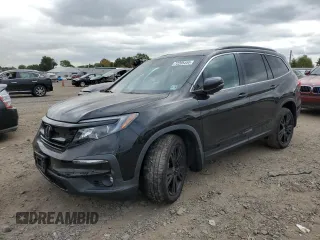 2021 Honda Pilot Special Edition with VIN 5FNYF6H21MB086114, listed as a Copart auction lot 72205444 with 55,938 mi miles and Salvage Title. Bid and sale history available at carsss.com. Image 1.