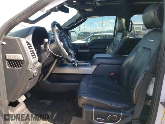 2017 Ford F-150 XL with VIN 1FTEW1EG3HFA74795, listed as a Copart auction lot 46892235 with 118,333 mi miles and Salvage Title. Bid and sale history available at carsss.com. Image 7.