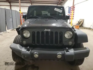 2018 Jeep Wrangler JK Unlimited Sport S with VIN 1C4HJWDG6JL821579, listed as a Copart auction lot 87313354 with 29,691 mi miles and Salvage Title. Bid and sale history available at carsss.com. Image 5.