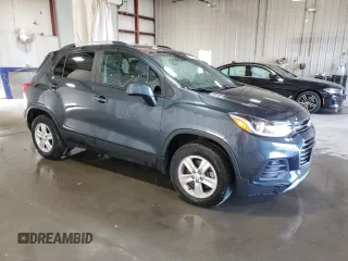 2022 Chevrolet Trax LT with VIN KL7CJPSM5NB524627, listed as a Copart auction lot 53074045 with 28,381 mi miles and Salvage Title. Bid and sale history available at carsss.com. Image 4.