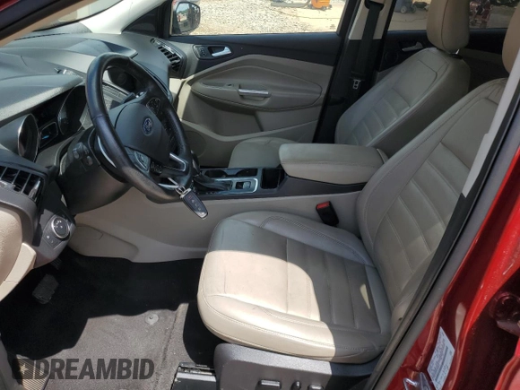2019 Ford Escape Titanium z VIN 1FMCU0J97KUB20612, wystawiony jako Copart lot #64638415 z przebiegiem 100 102 mil mil oraz Czysty tytuł • Clean title. Historia ofert i sprzedaży dostępna na DreamBid. Obrazek 7.