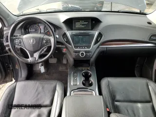 2016 Acura MDX w/Tech with VIN 5FRYD4H4XGB038321, listed as a Copart auction lot 81825384 with 155,598 mi miles and Salvage Title. Bid and sale history available at carsss.com. Image 8.