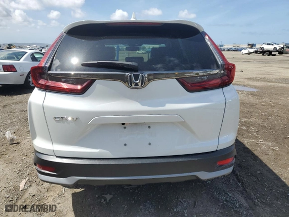 2022 Honda CR-V EX-L with VIN 7FARW1H88NE012139, listed as a Copart auction lot 51362105 with 26,716 mi miles and Salvage Title. Bid and sale history available at carsss.com. Image 6.