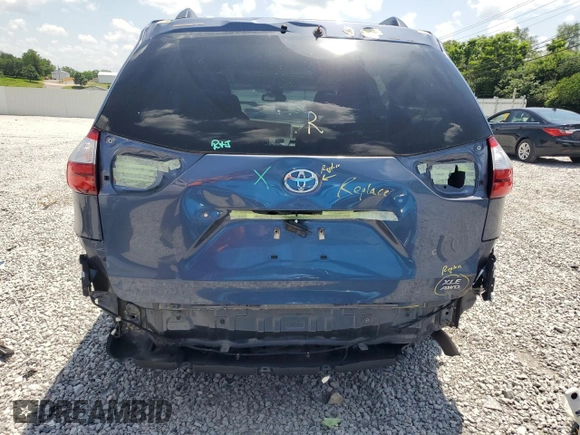 2015 Toyota Sienna Limited with VIN 5TDDK3DC4FS107883, listed as a Copart auction lot 60782825 with 182,574 mi miles and Salvage title. Bid and sale history available at DreamBid. Image 6.