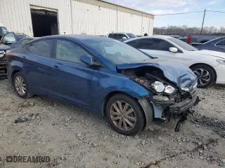 2014 Hyundai Elantra SE with VIN KMHDH4AE7EU117663, listed as a Copart auction lot 87698415 with 240,791 mi miles and Salvage Title. Bid and sale history available at carsss.com. Image 4.