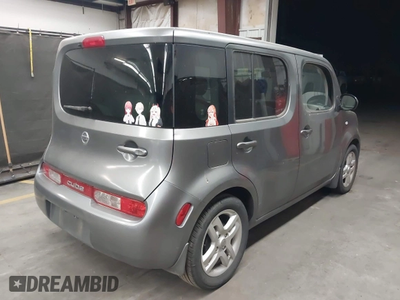 2011 Nissan Cube 1.8 SL with VIN JN8AZ2KR2BT212311, listed as a IAAI auction lot 42002493 with 128,372 mi miles. Bid and sale history available at carsss.com. Image 4.