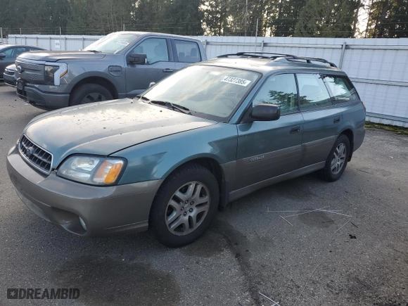 2004 Subaru Legacy Wagon (Natl) Outback with VIN 4S3BH675X47633334, listed as a Copart auction lot 47327385 with 229,331 mi miles and Salvage Title. Bid and sale history available at carsss.com. Image 1.