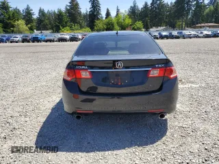 2013 Acura TSX with VIN JH4CU2F45DC002420, listed as a Copart auction lot 58570715 with 110,624 mi miles and Salvage title. Bid and sale history available at DreamBid. Image 6.