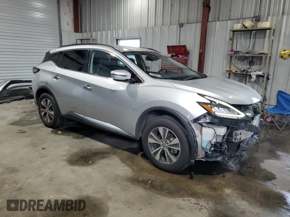 2023 Nissan Murano SV z VIN 5N1AZ2BJ9PC101909, wystawiony jako Copart lot #58445535 z przebiegiem 66 253 mil mil oraz Czysty tytuł • Clean title. Historia ofert i sprzedaży dostępna na DreamBid. Obrazek 4.