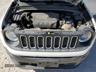 2017 Jeep Renegade Latitude with VIN ZACCJABB4HPG67092, listed as a Copart auction lot 42410215 with 122,085 mi miles and Salvage Title. Bid and sale history available at carsss.com. Image 12.