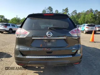 2014 Nissan Rogue SL with VIN 5N1AT2MT1EC797579, listed as a Copart auction lot 52165135 with 167,189 mi miles and Salvage Title. Bid and sale history available at carsss.com. Image 6.