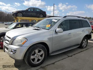 2008 Mercedes-Benz GL-Class 4.6L with VIN 4JGBF71E38A356194, listed as a Copart auction lot 46957565 with 179,490 mi miles and Salvage Title. Bid and sale history available at carsss.com. Image 1.