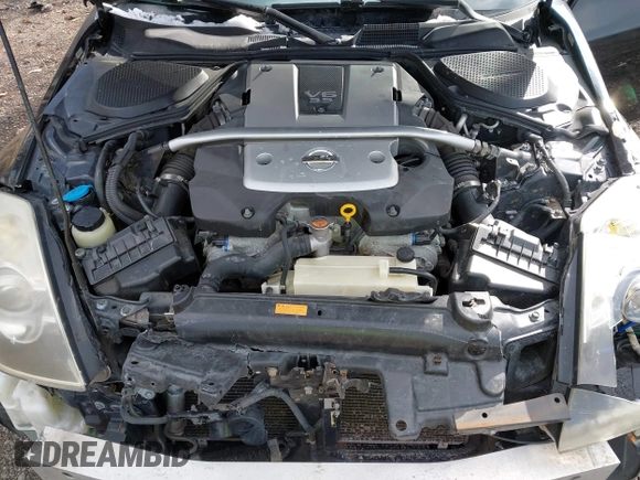 2008 Nissan 350Z with VIN JN1BZ34D78M706046, listed as a IAAI auction lot 41976435 with 80,321 mi miles. Bid and sale history available at carsss.com. Image 10.