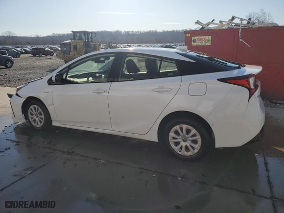 2020 Toyota Prius L Eco with VIN JTDKARFUXL3109668, listed as a Copart auction lot 48667445 with 103,307 mi miles and Salvage Title. Bid and sale history available at carsss.com. Image 2.