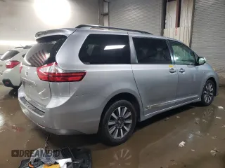 2018 Toyota Sienna XLE z VIN 5TDDZ3DC1JS197031, wystawiony jako Copart lot #44201715 z przebiegiem 180 475 mil mil oraz Szkoda całkowita • Salvage title. Historia ofert i sprzedaży dostępna na DreamBid. Obrazek 3.