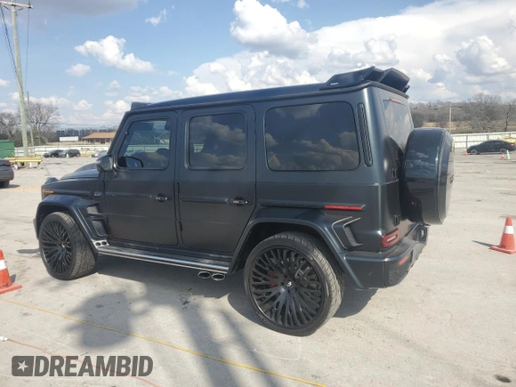 2020 Mercedes-Benz G 63 AMG with VIN W1NYC7HJ1LX342724, listed as a Copart auction lot 49154495 with 8,141 mi miles and Salvage title. Bid and sale history available at DreamBid. Image 2.